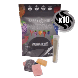 Gomitas con infusión de cannabis HAPPY HIGH