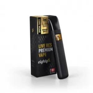 Resina viva Banana Runtz con 92 % de CBD para vapear (2 ml)