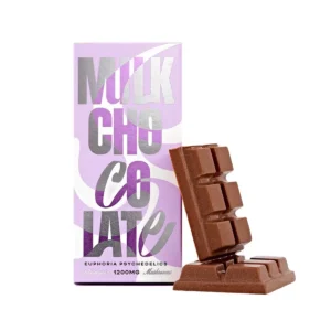 Euphoria Psychedelics – Barra de chocolate con leche y psilocibina