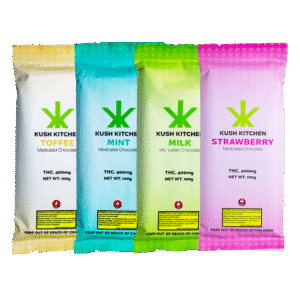 Kush Kitchen – Barras de chocolate