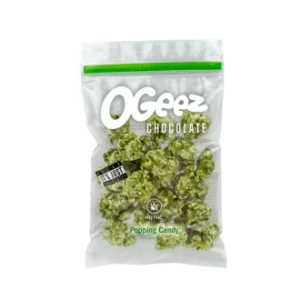 Caramelos de chocolate con forma de cannabis (1 unidad, 35 g)