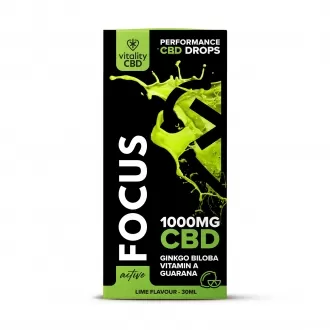 Gotas de CBD activo para el enfoque 30 ml